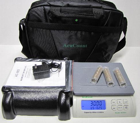 Acucount AC603 Money Counter Package